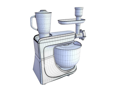 Cooklee Mixer 3D 모델