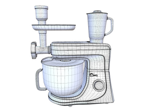 Cooklee Mixer 3D 모델