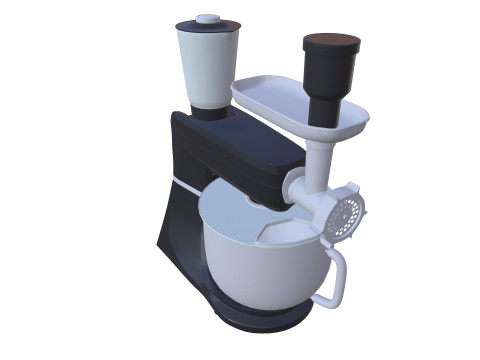 Cooklee Mixer 3D 모델