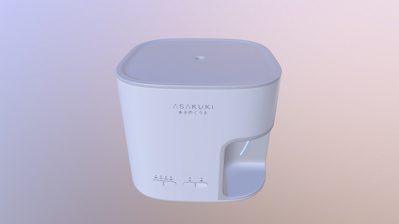 Essential Oil Diffuser 3D मॉडल .c4d .max .obj .3ds .fbx .stl .blend 