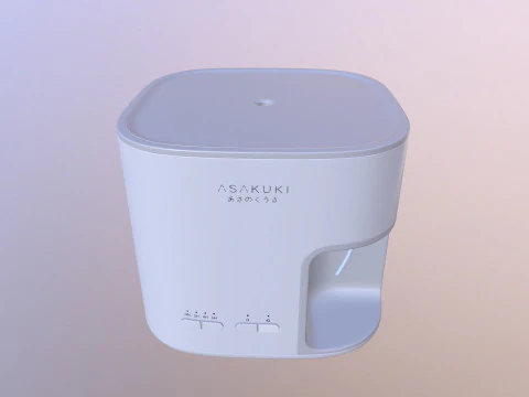 エッセンシャルオイルディフューザー 3Dモデル