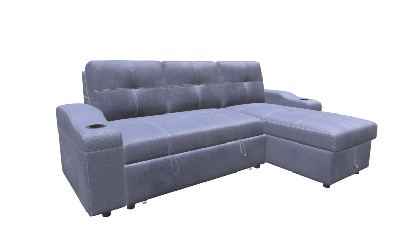 LHS Leather Sofa Modèle 3D .c4d .max .obj .3ds .fbx .stl .blend 