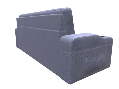 LHS Leather Sofa Modèle 3D