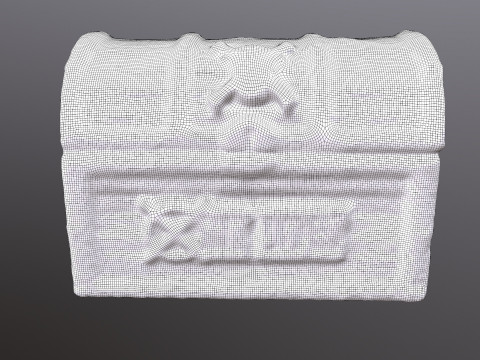 Pirate Wooden Chest Modelo 3D