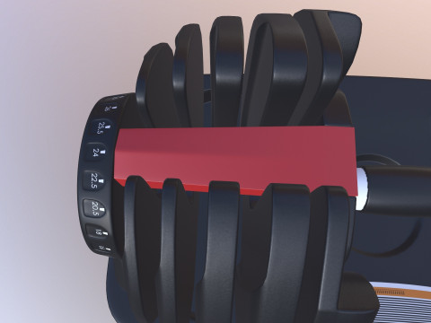 Adjustable weight Model 3D