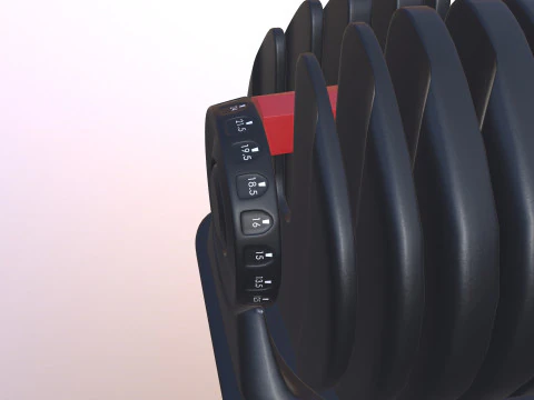 Adjustable weight 3D Model