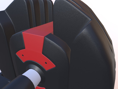 Adjustable weight Model 3D