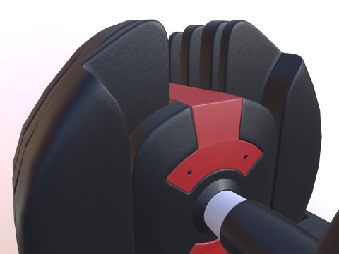 Adjustable weight Model 3D