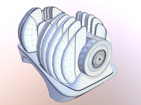Adjustable weight 3D Model