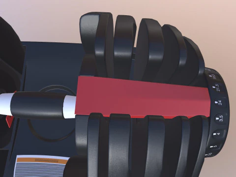 Adjustable weight 3D Model