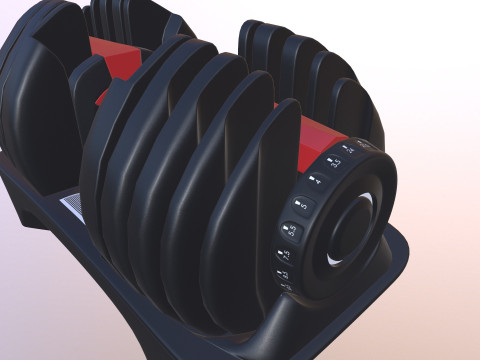 Adjustable weight Model 3D