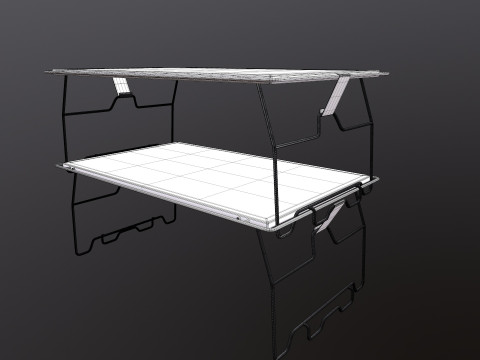 Camping Desk Folding Table 3Dモデル