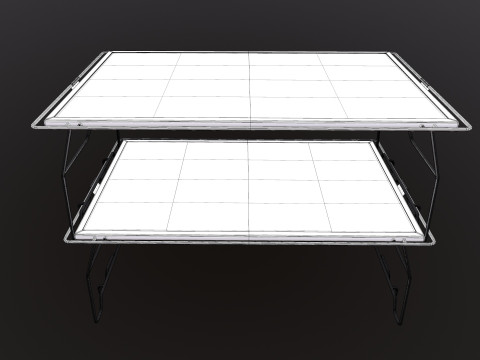 Camping Desk Folding Table 3Dモデル