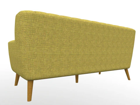 Fabric Sofa 3D Model