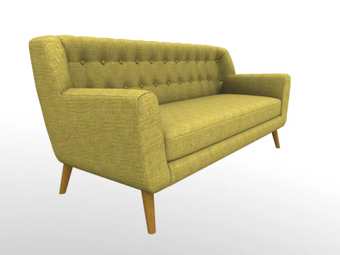 Fabric Sofa 3D Model