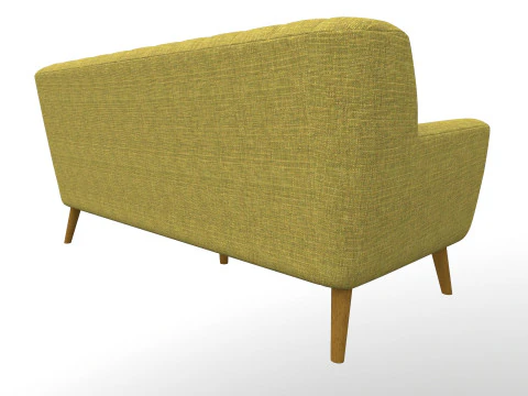 Fabric Sofa 3D Model