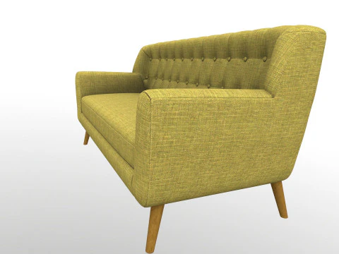 Fabric Sofa 3D Model
