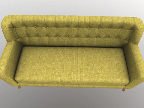 Fabric Sofa 3D Model