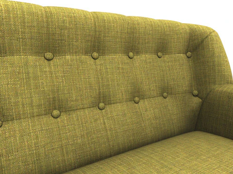 Fabric Sofa 3D Model