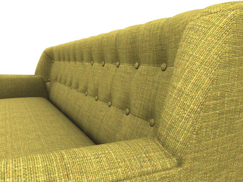 Fabric Sofa 3D Model