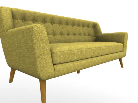 Fabric Sofa 3D Model