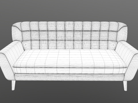 Fabric Sofa Modèle 3D