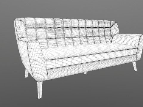 Fabric Sofa Modèle 3D