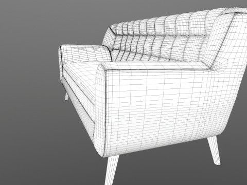 Fabric Sofa Modèle 3D
