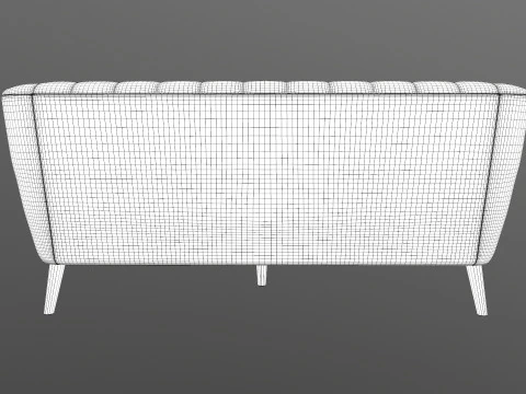 Fabric Sofa 3D Model