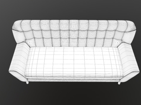 Fabric Sofa Modèle 3D