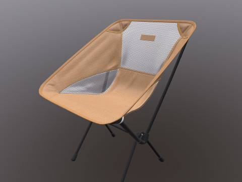 Folding chair 3D Модель