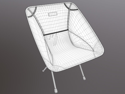Folding chair 3D Модель