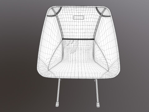 Folding chair 3D Модель