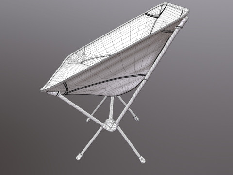 Folding chair 3D Модель
