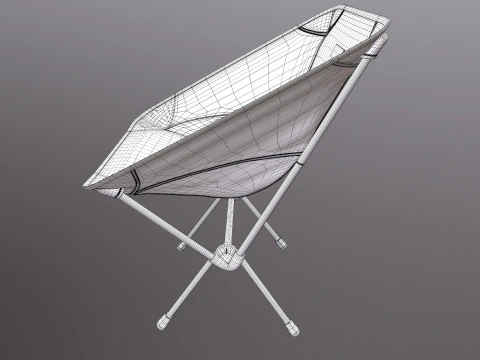 Folding chair 3D Model