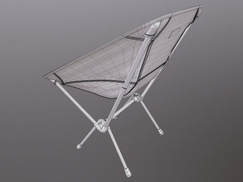 Folding chair 3D Модель