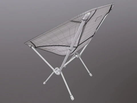 Folding chair 3D Model