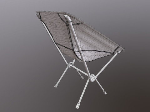 Folding chair 3D Модель