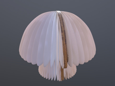 Mushroom lamp 3D Модель