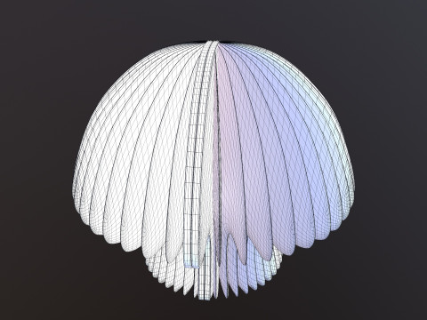 Mushroom lamp 3D Модель