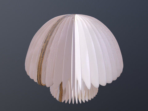 Mushroom lamp 3D Модель