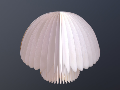 Mushroom lamp 3D Модель
