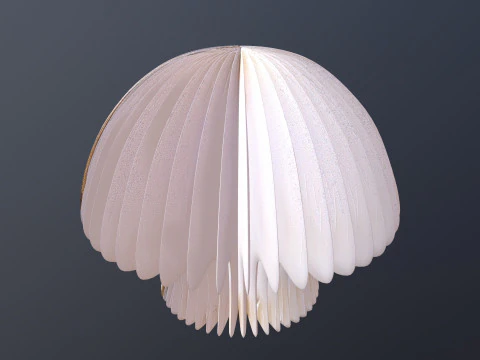 Mushroom lamp 3D Model