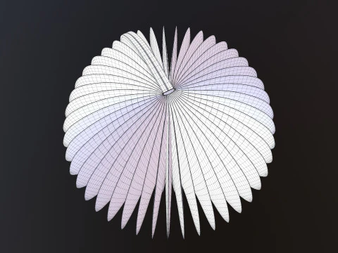 Mushroom lamp 3D Model