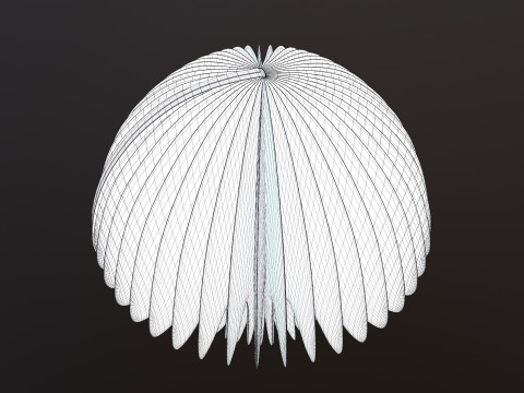 Mushroom lamp 3D Модель