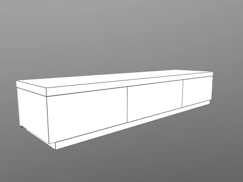Tv stand 3D Model