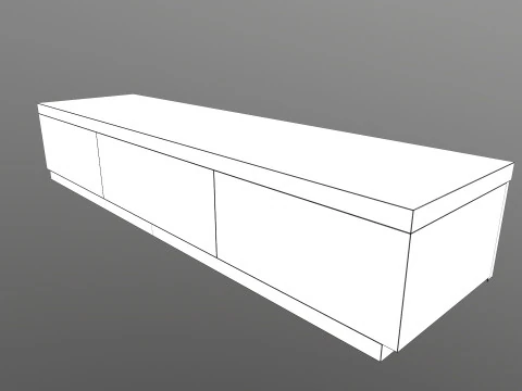 Tv stand 3D Model