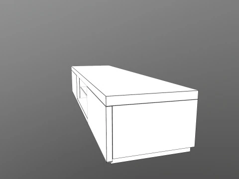Tv stand 3D Model