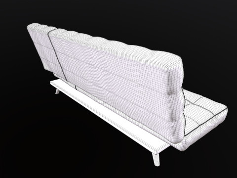 3 SeaterSofa Modello 3D