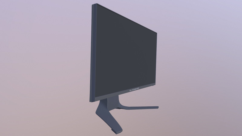 ALIENWARE Monitor 3D 模型 .c4d .max .obj .3ds .fbx .stl .blend 